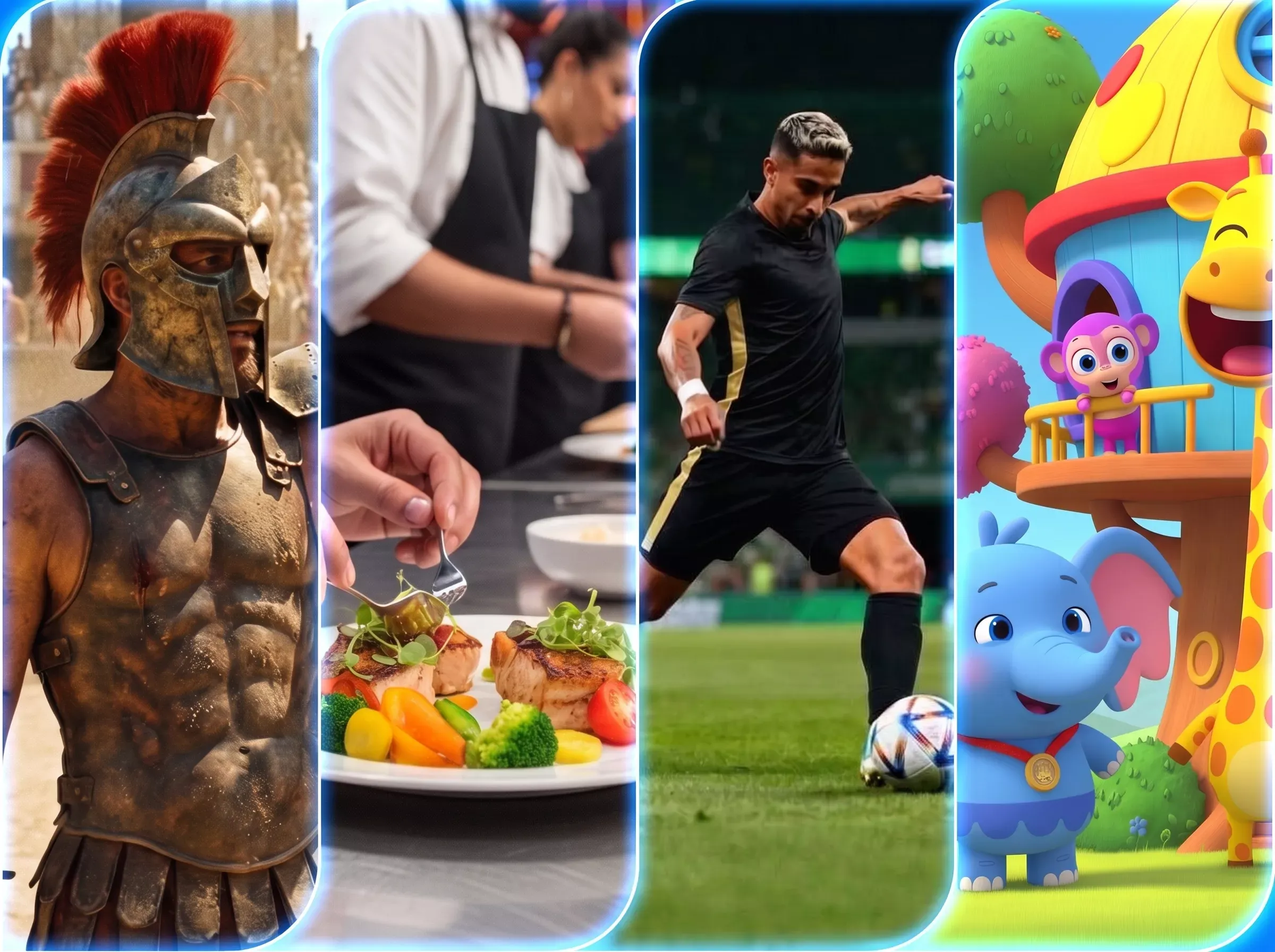 DIRECTV Genre Pack image of diverse content